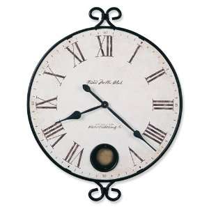  Magdalen Wrought Iron Quartz Wall Clock Jewelry