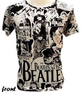 The Beatles 70s Retro Comic Rare VTG Rock T Shirt XL  