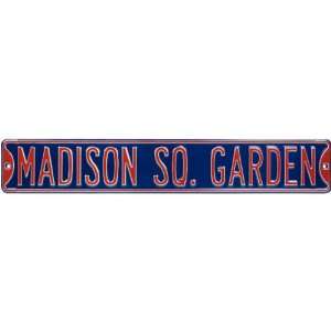 Madison Square Garden New York Knicks Authentic Street Sign  