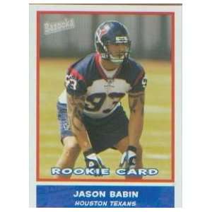  2004 Bazooka Minis 172 Jason Babin (Rookie Parallel 