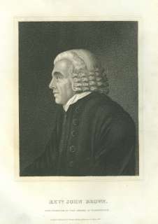 HADDINGTON Scotland UK Rev John Brown 1855 Bible Writer  