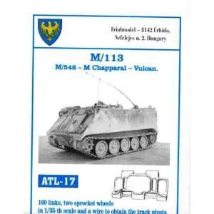  M113, M548, M Chapparal, Vulcan Military Vehicle Track 