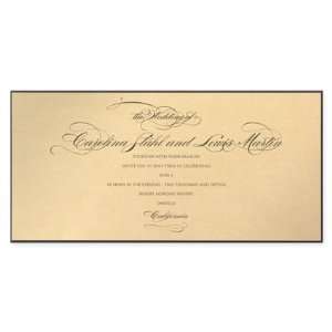  Luminesce with Geneva Flap envelopes Wedding Invitations 