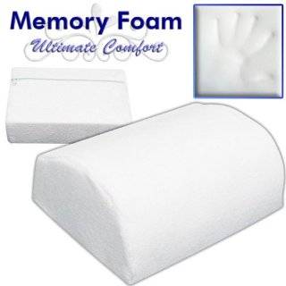 13. Contoured Remedy™ Memory Foam Lumbar Support Cushion by TMC