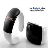 Bluetooth Fashion Bracelet w Time Display (Call/Distance Vibration 