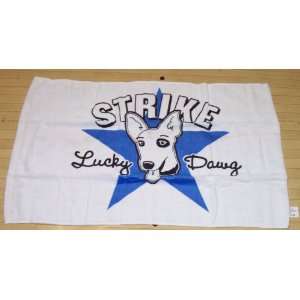  KR Strikeforce Lucky Dog Bowling Towel 16 x 26 Bowler 