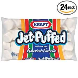 Kraft Jet Puffed Marshmallows 10 oz (Pack of 24)  Grocery 