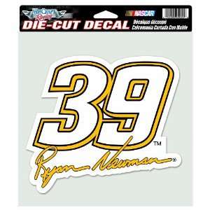  NASCAR 8 by 8 Inch Diecut Colored Decal