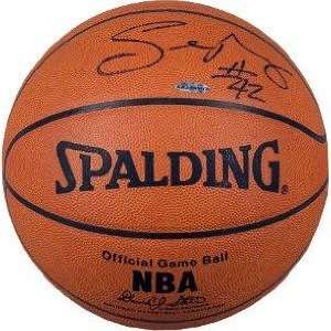  Sean May Autographed Basketball   Official Spalding UDA 