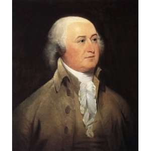  JOHN ADAMS 1735 1826 PRESIDENT PORTRAIT AMERICAN USA US 