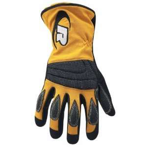  Ringers Gloves 304 11 Extrication Long Cuff Glove, Yellow 