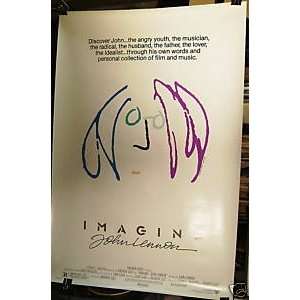  John Lennon Imagine Original Movie Poster 