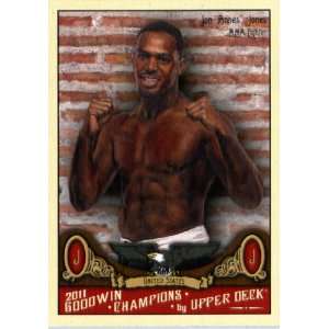  2011 Upper Deck Goodwin Champions 139 Jon Bones Jones / MMA Fighter 