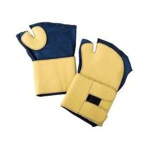 Condor 2HEV6 Anti Impact Gloves, Nvy/Gold, M, Fingerless  