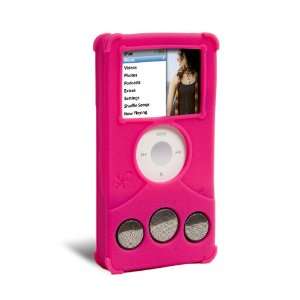  ifrogz Audiowrapz Speaker Case for iPod nano 3G (Hot Pink 