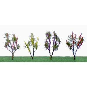  JTT Flower Trees 3/4 to 1 48/pk (95503) Toys & Games