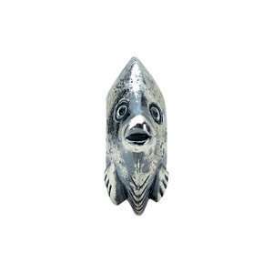    Clevereves Kera Sterling Silver Fish Bead Kera Beads Jewelry