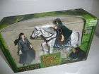 Aragorn and Brego Deluxe Horse and Rider LOTR Action Figure Set by 