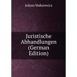  Juristische Abhandlungen (German Edition) (9785877000780 
