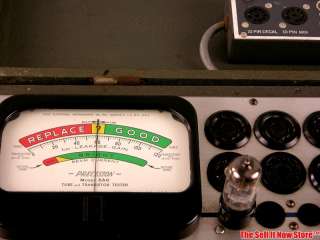 Vintage Precision Apparatus 660 Audio Tube Transistor Tester Checker 