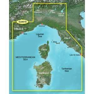   BLUECHART G2 HXEU451S LIGURIAN SEA CORSICA &   35658 GPS & Navigation