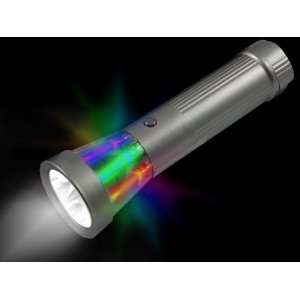  LED Flashlight with Multicolor Light Show 