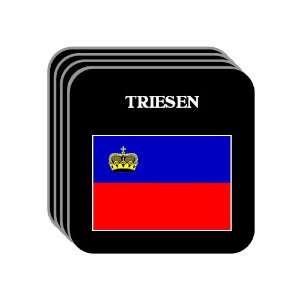  Liechtenstein   TRIESEN Set of 4 Mini Mousepad Coasters 