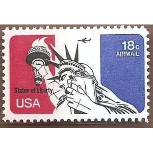  Stamps US Air Mail Statue Of Liberty Scott C87 MNHVF 