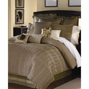  Waterford Kallie Comforter, Queen Taupe Ribbons