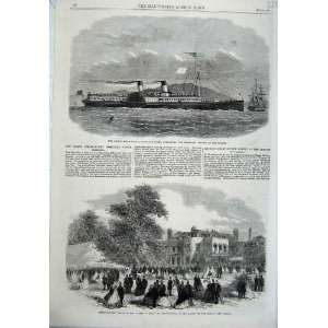   1865 Steam Ship Alexandra Thames Barclay Leytonstone