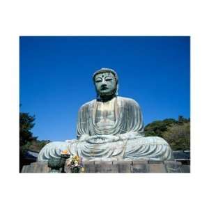  Daibutsu Great Buddha, Kamakura, Honshu, Japan Poster (24 