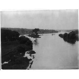  Geneva,Kane County,Illinois,IL,c1898,Fox River,Horse by 