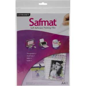  Safmat A4 Printing Film 10/Pkg Letraset SFP1 Office 