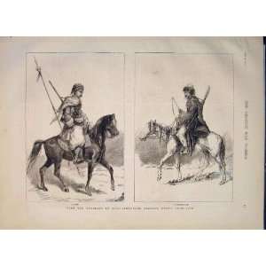  Kurd Karakalyrak Russians Asia Cavalry Portrait 1877