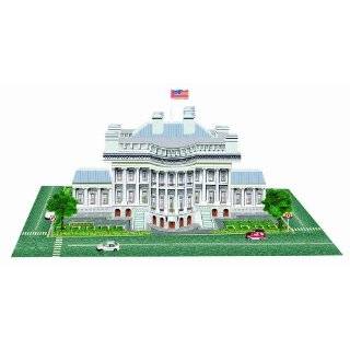  White House 3D pop out puzzle & model(80 pcs) Toys 