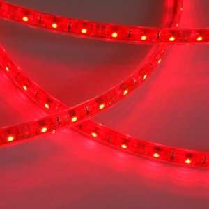  Waterproof Flexible LED Strip Light by the spool   red 