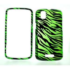  Green Zebra Strips Snap on Hard Protector Faceplate Cover 