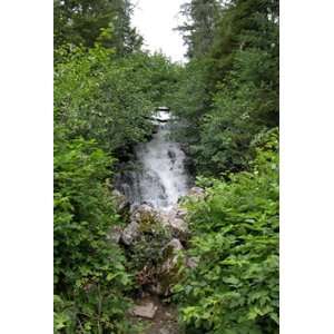  Ketchikan Waterfall, Ketchikan, Alaska by Julie Stalzer 