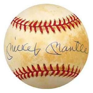  Mickey Mantle Autographed / Signed Baseball (Upper Deck 