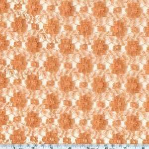  45 Wide Floral Lace Gold Fabric By The Yard Arts 
