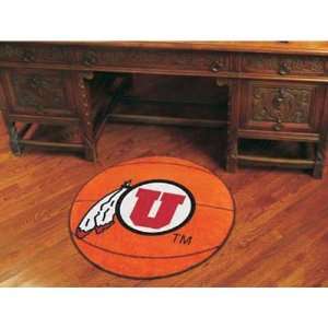  Utah Runnin Utes NCAA Basketball Round Floor Mat (29 