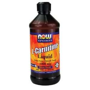  Now Foods L Carnitine Liquid 1000 Mg Citrus   32 Oz 