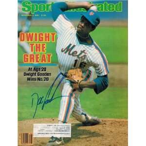  Dwight Gooden Autographed/Hand Signed Mets Sports 