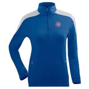  Chicago Cubs Womens Succeed 1/4 Zip Performance Pullover 