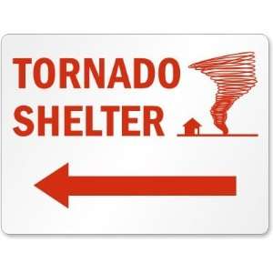  Tornado Shelter (with graphic) (Arrow Left) High Intensity 