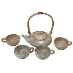  Gecko at Kuta, tea set (set for 4)