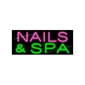 Nails & Spa Neon Sign