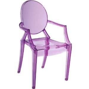  Zuo Modern Baby Anime Chair Transparent Purple