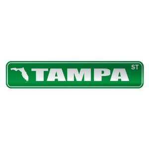   TAMPA ST  STREET SIGN USA CITY FLORIDA