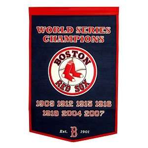    Boston Red Sox 24x36 Wool Dynasty Banner